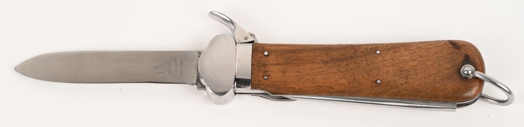 WWII NAZI GERMAN PARATROOPER GRAVITY KNIFE BY SMF (1 of 5)