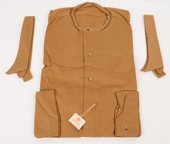 WWII NAZI GERMAN HJ DJ SERVICE SHIRT WITH RZM TAG