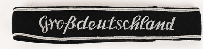 WWII NAZI GERMAN GROßDEUTSCHLAND CUFFTITLE WW2