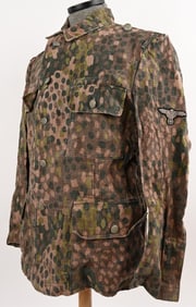 WWII NAZI M44 DOT PATTERN CAMOUFLAGE FIELD BLOUSE