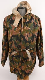 WWII NAZI GERMAN LEIBERMUSTER CAMO PARKA WW2