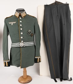 WWII NAZI GERMAN NCO CAVALRY M35 DRESS UNIFORM WW2