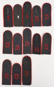 WWII NAZI GERMAN LUFTWAFFE SHOULDER BOARD LOT WW2