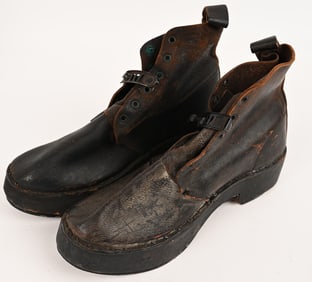 WWII NAZI GERMAN CONCENTRATION CAMP INMATE SHOES