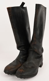 WWII NAZI GERMAN WEHRMACHT HOBNAIL BOOTS WW2