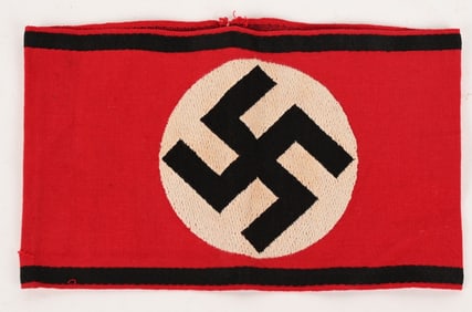 WWII NAZI GERMAN WAFFEN SS BEVO ARMBAND WW2