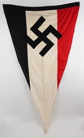 WWII EARLY NAZI GERMAN WEIMAR PERIOD PENNANT WW2