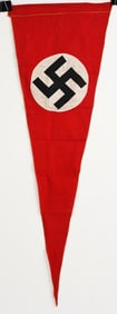 WWII NAZI GERMAN NSDAP BANNER FLAG WW2