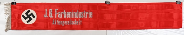 WWII NAZI GERMAN NSDAP FUNERAL SASH WW2