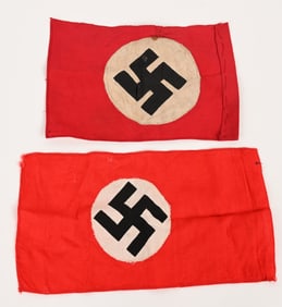 WWII NAZI GERMAN NSDAP EARLY BANNER FLAG WW2