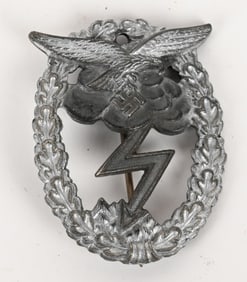WWII NAZI GERMAN LUFTWAFFE GROUND COMBAT BADGE WW2
