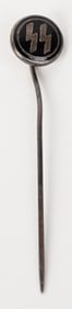 WWII NAZI GERMAN SS PERSONNEL'S STICKPIN WW2
