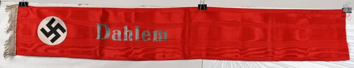 WWII NAZI GERMAN NSDAP FUNERAL SASH WW2