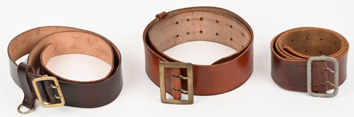 WWII NAZI GERMAN OFFICERS BELT & BUCKLE LOT WW2