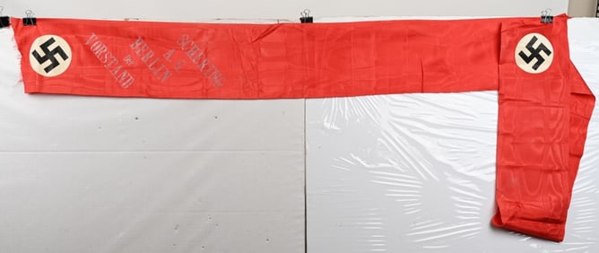 WWII NAZI GERMAN NSDAP FUNERAL SASH WW2