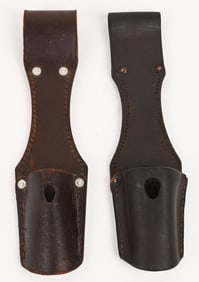 WWII NAZI GERMAN POLICE BAYONET LEATHER FROGS WW2