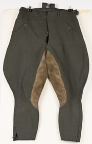 WWII NAZI GERMAN MOUNTED OFFICERS RIDING BREECHES