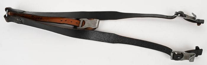 WWII NAZI GERMAN CAVALRY Y LEATHER STRAPS WW2