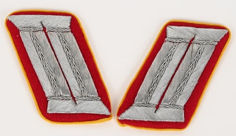 WW2 NAZI NSDAP AMTSLEITER REICHS LEVEL COLLAR TABS