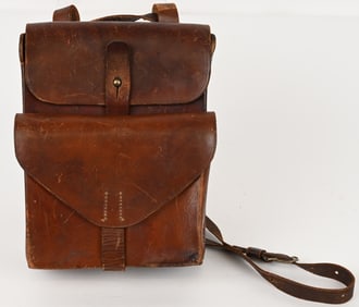 WWII NAZI GERMAN MAP OR DISPATCH OFFICERS CASE WW2