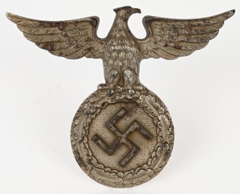 WWII NAZI GERMAN NSDAP DESK EAGLE PLAQUE WW2