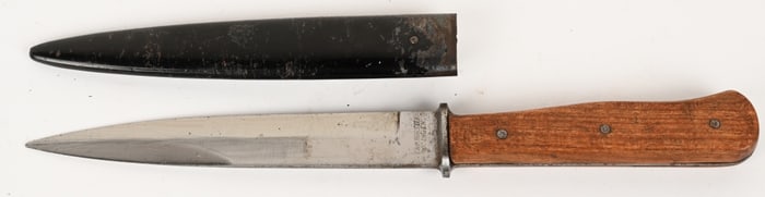 WWII NAZI GERMAN CLOSE COMBAT TRENCH BOOT KNIFE