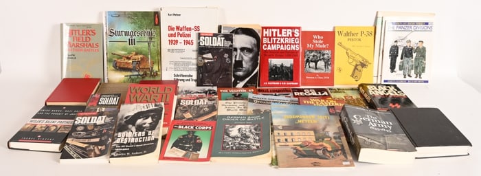 WWII NAZI GERMAN REFERENCE BOOK LOT ARMY SA NSDAP
