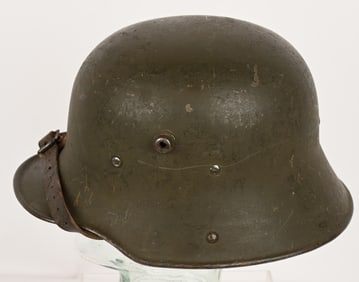 WWII FINNISH HELMET WITH LINER & CHINSTRAP WW2