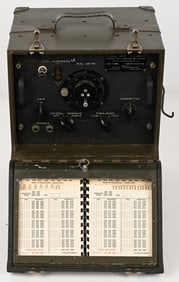 WWII US ARMY FREQUENCY METER Set SCR-211 A-A