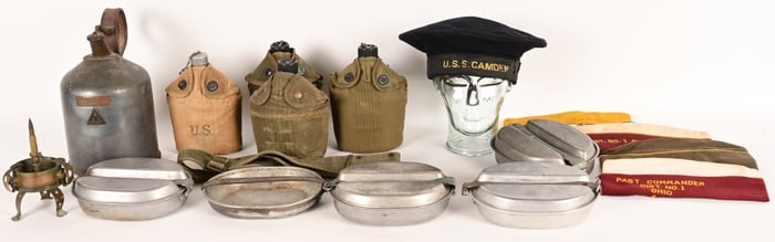 US FIELD GEAR CANTEENS & MESS KITS ORDNANCE CAN