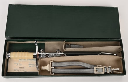 FEDERAL REPUBIC OF EAST GERMANY CASED DAGGER