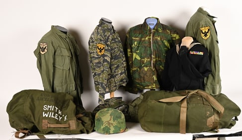 NAMED VIETNAM UNIFORM GROUPING PBR 593 CAMO PATCH