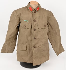WWII IMPERIAL JAPANESE TROPICAL UNIFORM JACKET WW2
