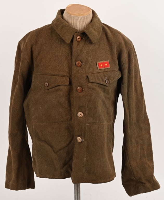 WWII JAPANESE PRIVATE FIRST CLASS UNIFORM JACKET (1 of 5)