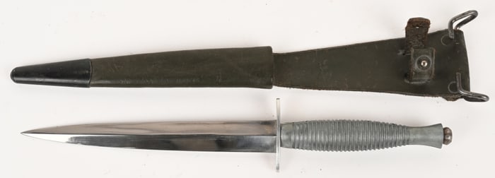 FAIRBAIRN SYKES FIGHTING KNIFE ENGRAVED