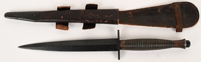 WWII BRITISH FAIRBAIRN SYKES FIGHTING KNIFE WW2