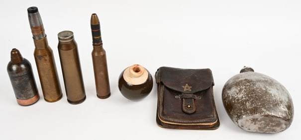 WWII JAPANESE FIELD GEAR & ORDNANCE LOT WW2