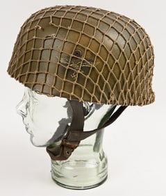 WWI REPO NAZI GERMAN PARATROOPER HELMET W LINER