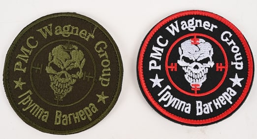 ULTRA RARE PMC WAGNER GROUP SHOULDER PATCH :LOT