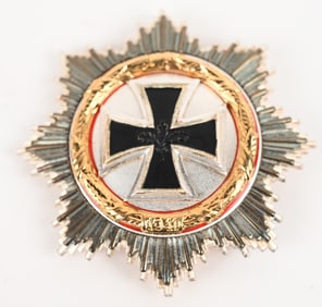 1957 WWII NAZI GERMAN CROSS IN GOLD MEDAL WW2