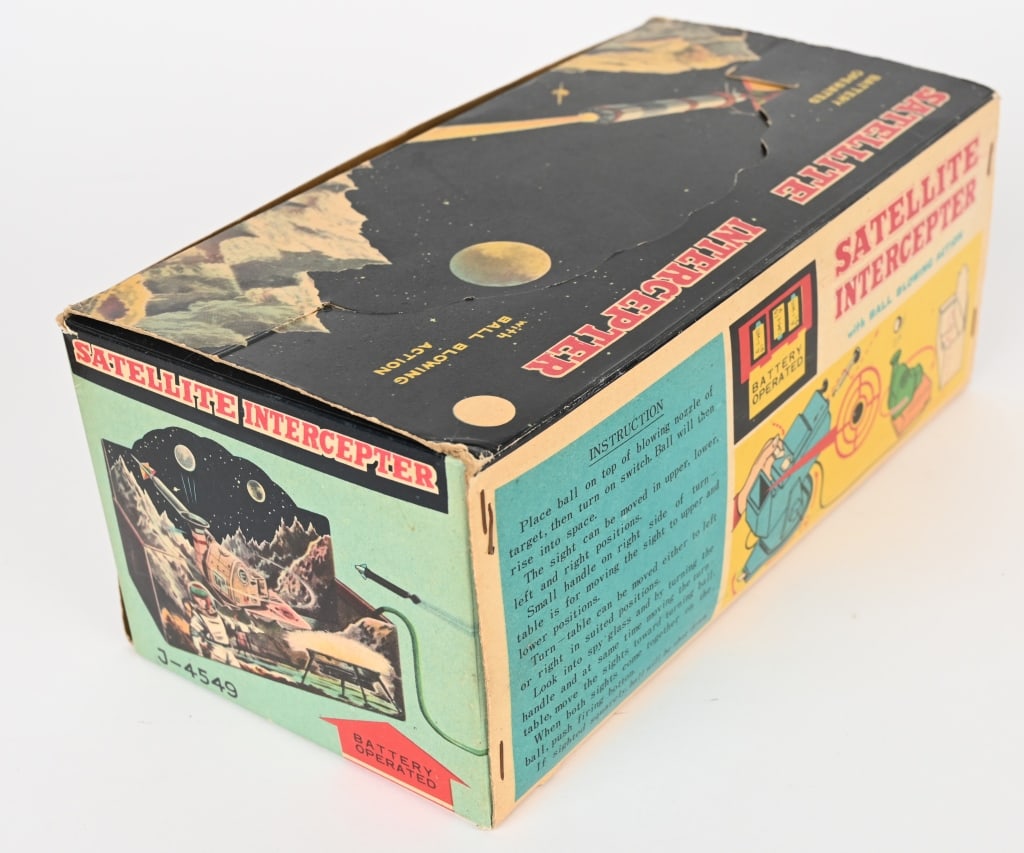 LINEMAR BATTERY OP SATELLITE INTERCEPTOR w/ BOX - 13