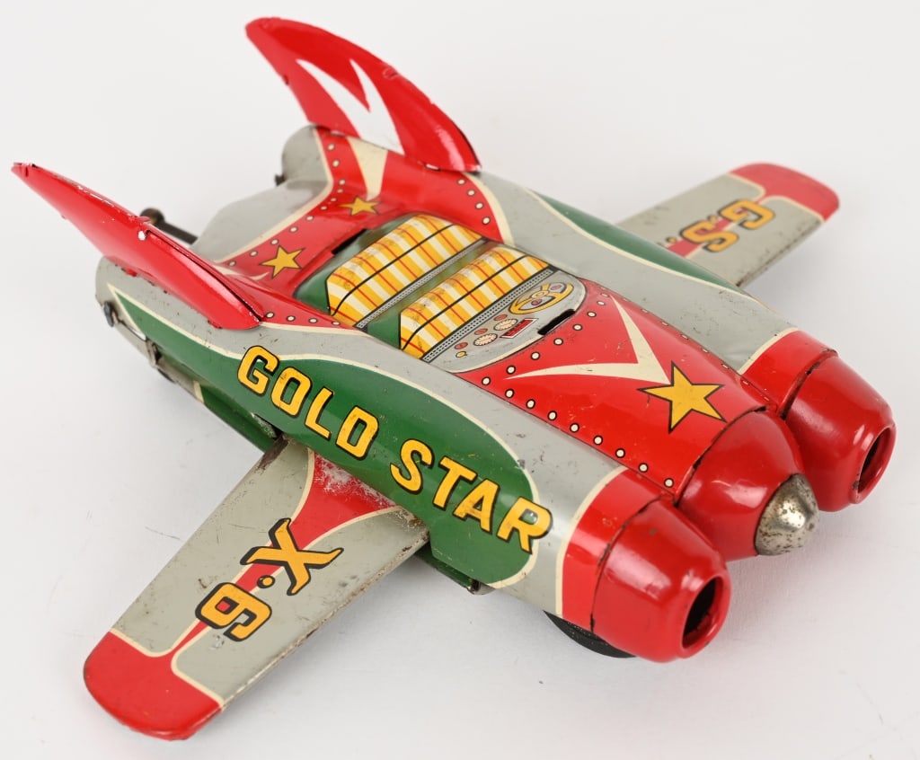 MITSUHASHI TIN FRICTION SPACE GOLD STAR X-6 (1 of 6)