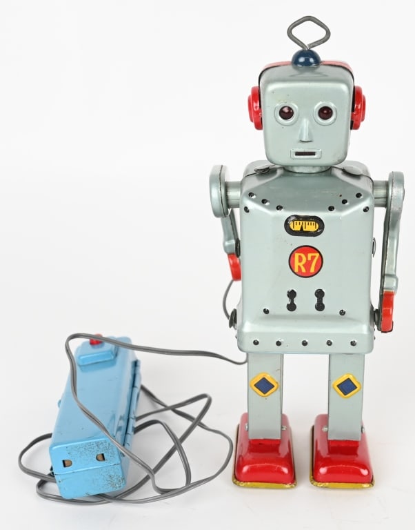 ACE BATTERY OP FLASHY JIM R7 ROBOT (1 of 7)