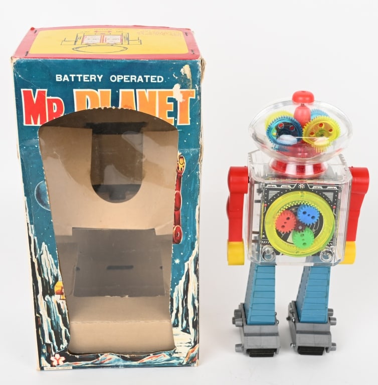 YONEZAWA BATTERY OP MR PLANET ROBOT w/ BOX (1 of 7)
