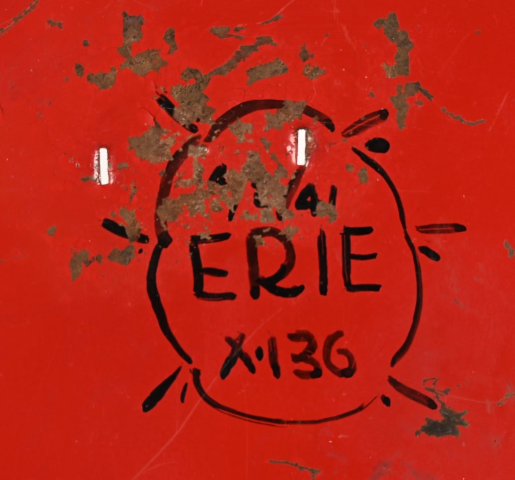 MARX PROTOTYPE 1941 TIN WINDUP AIRPLANE BOMBER - 6