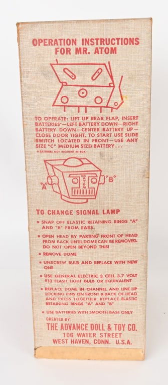 ADVANCED BATTERY OP MR ROBOT w/ BOX - 11