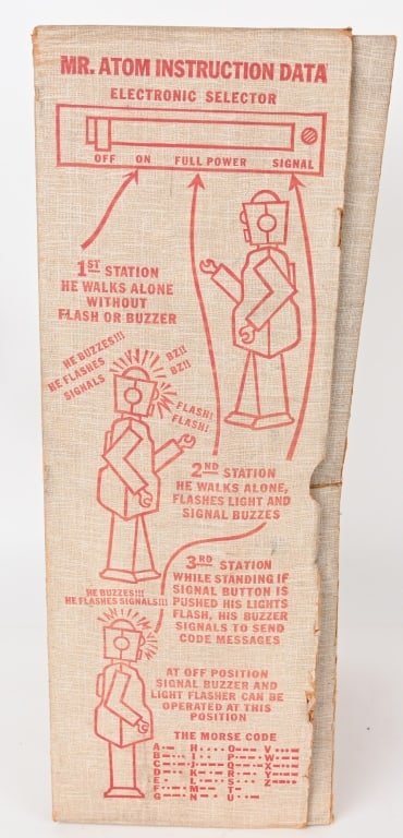 ADVANCED BATTERY OP MR ROBOT w/ BOX - 9