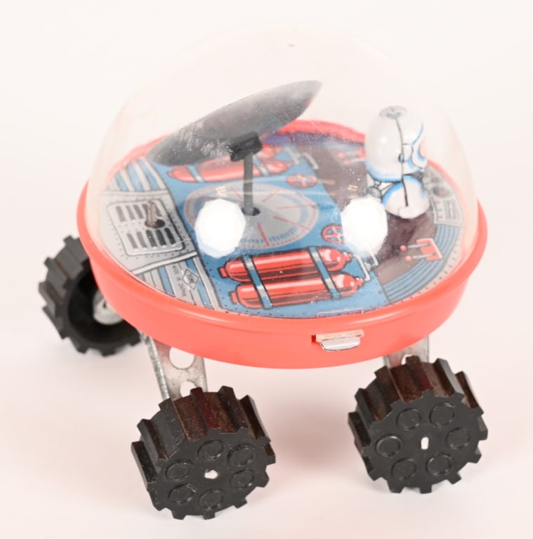 YONE WINDUP STROLLING SPACE STATION w/ BOX - 3