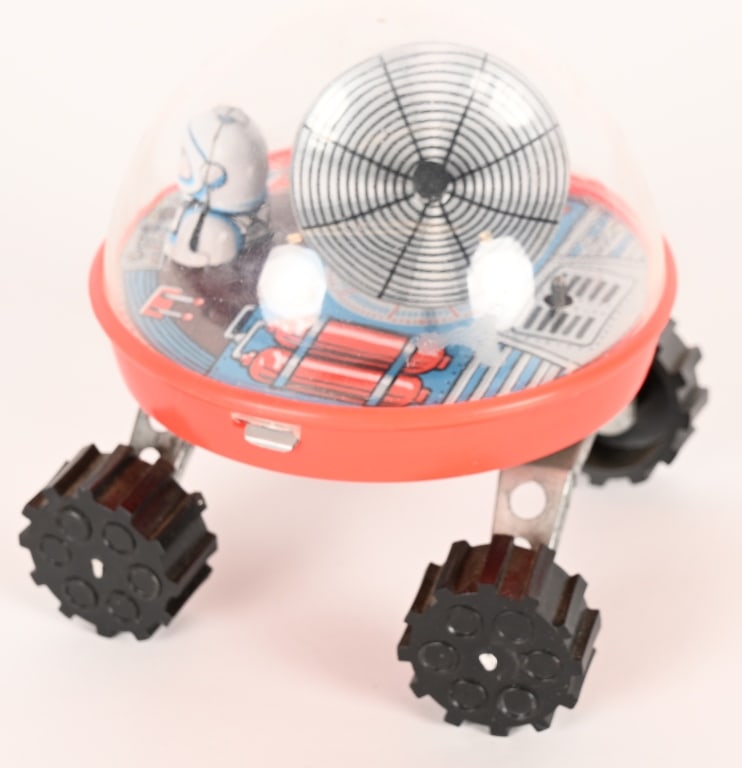 YONE WINDUP STROLLING SPACE STATION w/ BOX - 4