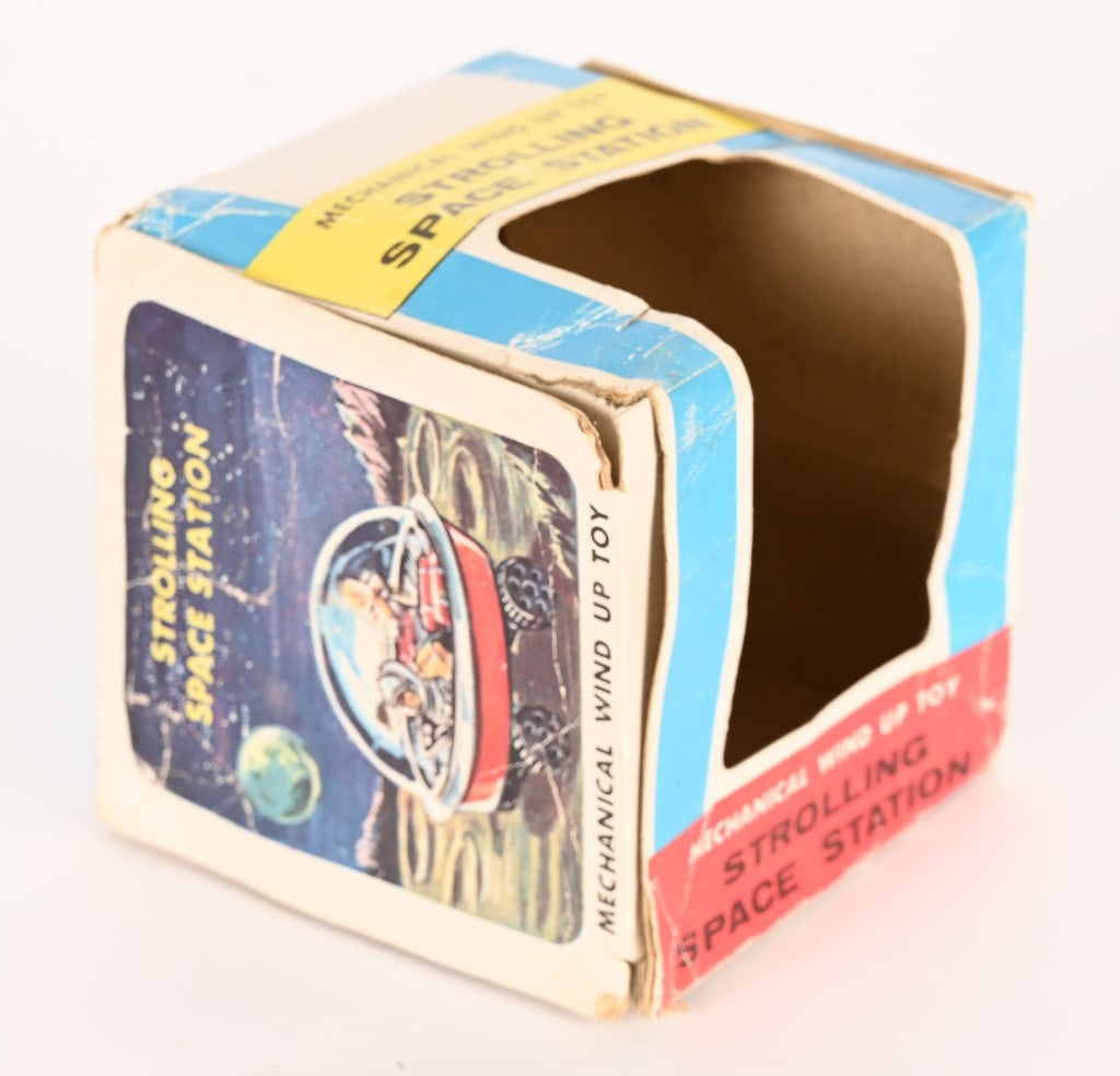 YONE WINDUP STROLLING SPACE STATION w/ BOX - 7